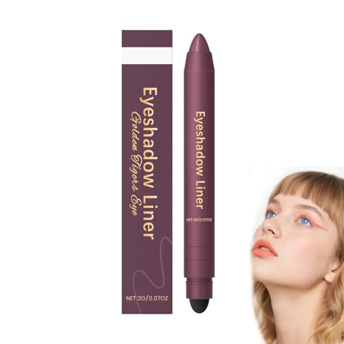 2-in-1 Eyeliner & Eyeshadow, Waterproof and Sweat-Proof, Not Easy to Smudge, Silky and Easy to Apply, For Women (1PCS-A) von Tencipeda
