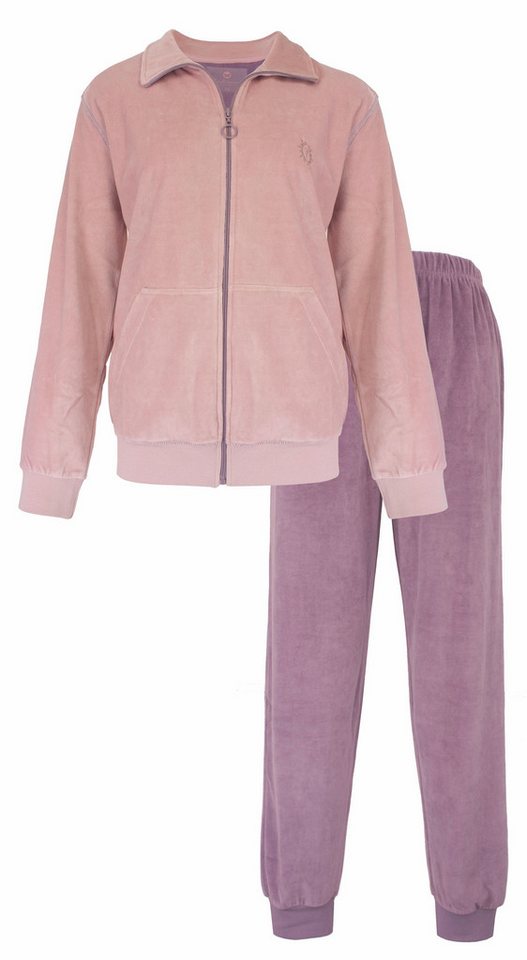 Tenderness Hausanzug Damen Nikki Homewearanzug (2 tlg) Modisches Design von Tenderness
