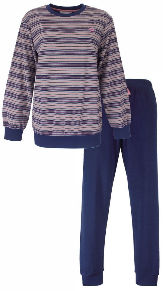 Tenderness Schlafanzug Daman Frottee Pyjama (2 tlg) kuschelige Qualität von Tenderness