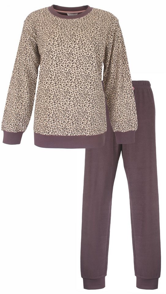 Tenderness Schlafanzug Damen Frottee Pyjama (2 tlg) kuschelige Qualität von Tenderness