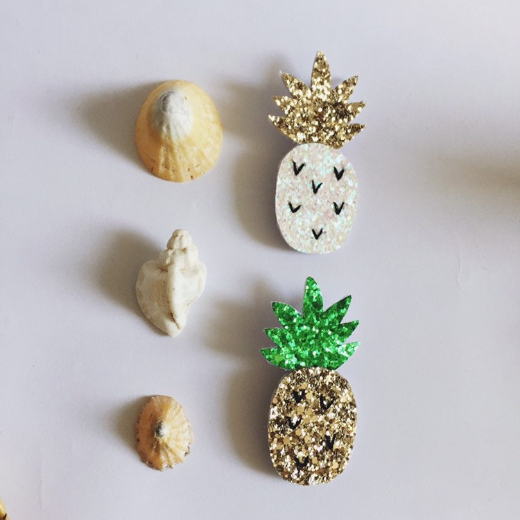 Handgefertigte Ananas Antonio Ii Brosche in La Rochelle von TendreCactus