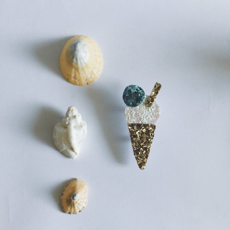 Ziemlich Handgefertigte Martine Eis Pin in La Rochelle von TendreCactus