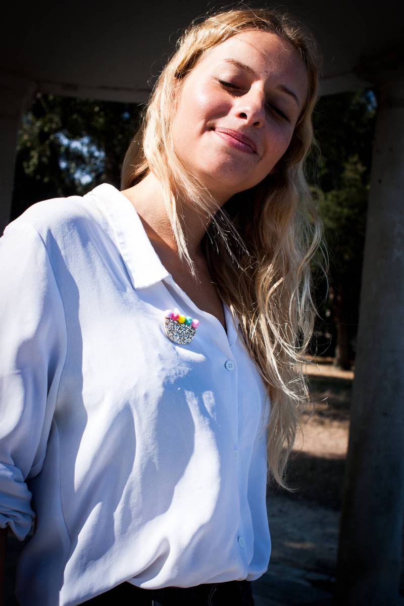 Zoe - Blume Pin Blumenbrosche Handmade Ausschreibung Kaktus La Rochelle Zoe - Blume Pin Blumenbrosche Handmade Ausschreibung Kaktus La Rochelle von TendreCactus