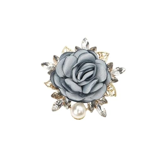 Rosen-Broschen für Frauen, exquisite Satin-Stoffblumen-Anstecknadeln, Retro- und elegante Perlenbroschen, Kleid-Set, Zubehör, Hochzeit, Brautschmuck, Metall, Kein Edelsteintyp Rosen-Broschen für Frauen, exquisite Satin-Stoffblumen-Anstecknadeln, Retro- und elegante Perlenbroschen, Kleid-Set, Zubehör, Hochzeit, Brautschmuck, Metall, Kein Edelsteintyp von TengRiah