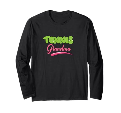Tennis Oma Shirt für Oma Oma Beste Tennisspieler Mama Langarmshirt von Tennis Grandma
