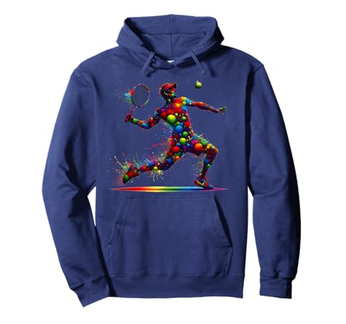 Tennisspieler Kinder Jugendliche Männer Jungen Pullover Hoodie von Tennis Player Kids Youth Men Boys