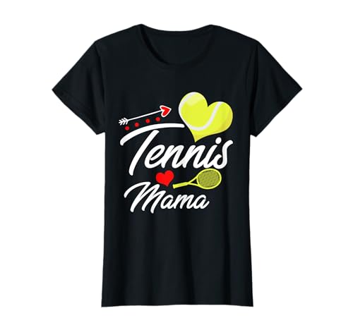 Tennis Mama Schläger Sport Trainer Spieler Trainer Muttertag T-Shirt Tennis Mama Schläger Sport Trainer Spieler Trainer Muttertag T-Shirt von Tennis Player Mom Racket Tennis Accessories Co.