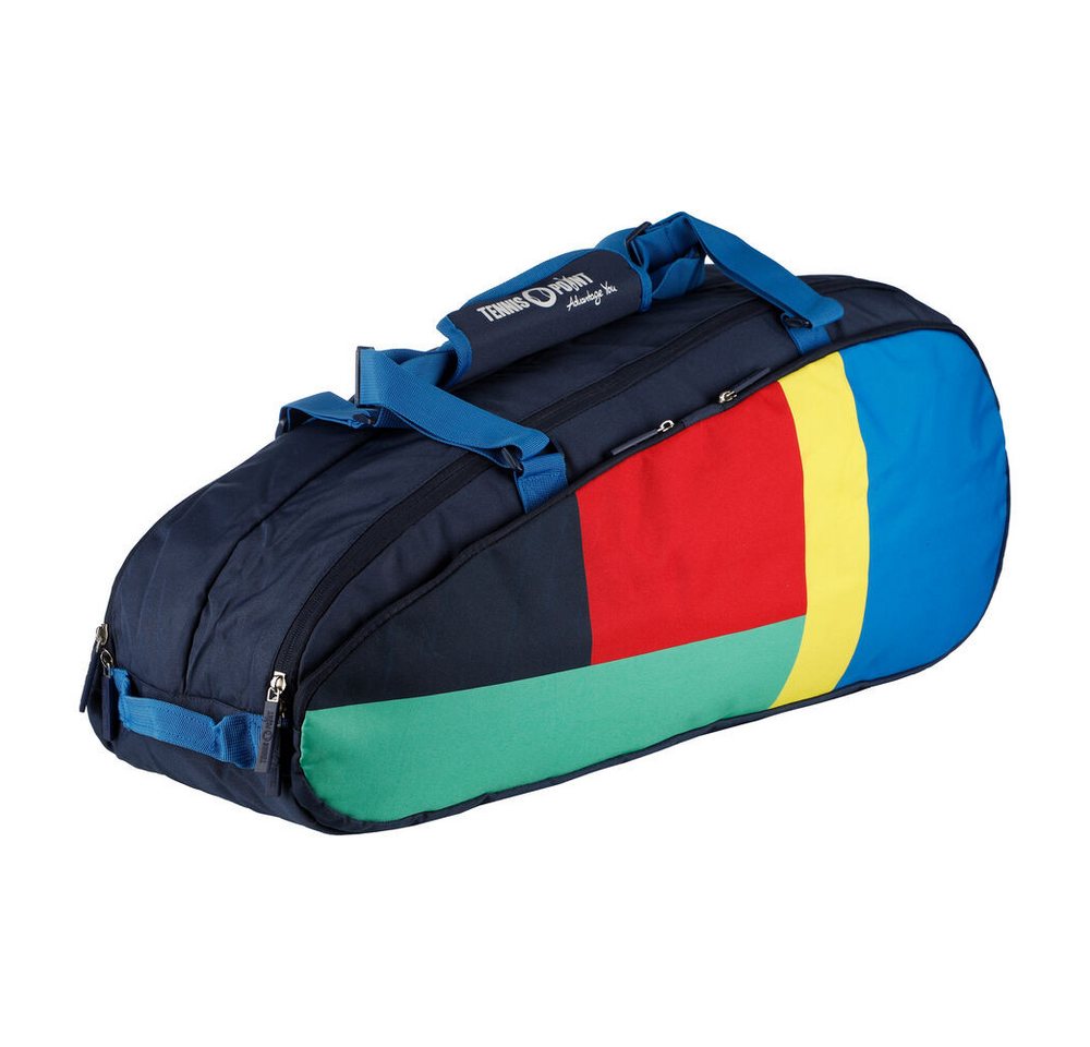 Tennis-Point Sporttasche Premium Colourblock Racketbag 9R von Tennis-Point