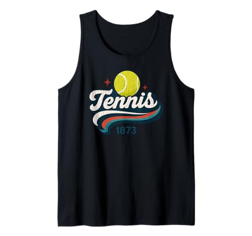 Tennis 1873 Sport Varsity Vintage Jungen Mädchen Tank Top Tennis 1873 Sport Varsity Vintage Jungen Mädchen Tank Top von TennisAxis1