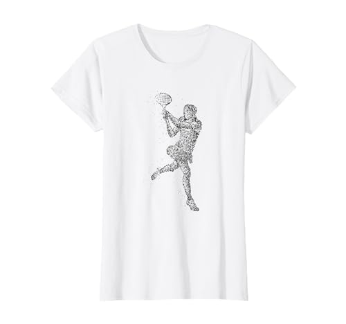 Tennis Mädchen Sport Tennisspielerin T-Shirt von Tennisliebhaber Geschenke