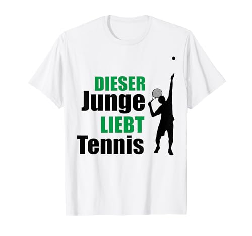 Tennis Spieler Tennis Fans Tennisspieler Spruch Jungen T-Shirt von Tennisspieler und Tennistrainer Geschenkideen