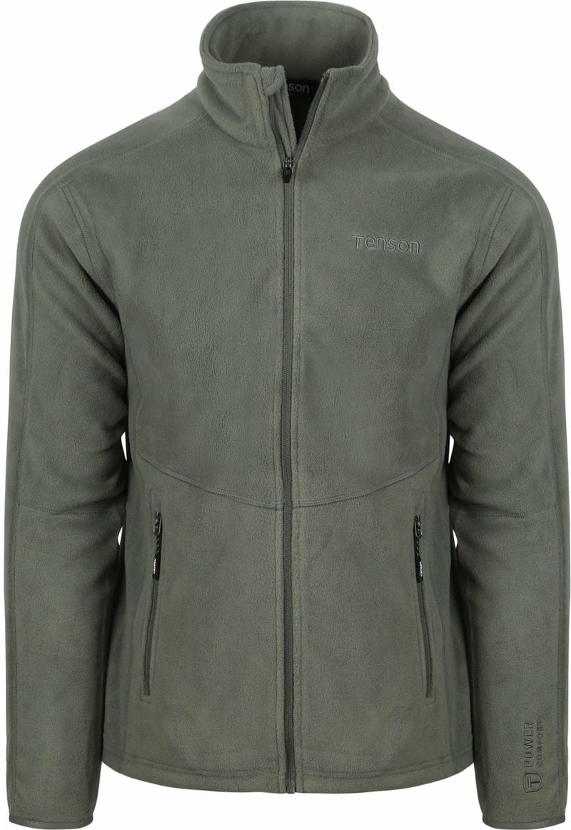 Tenson Fleece Jacke Miracle Grün  - Größe XXL von Tenson