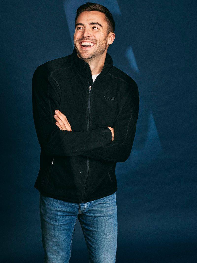 Tenson Miracle Fleece Jacke Schwarz - Größe L von Tenson