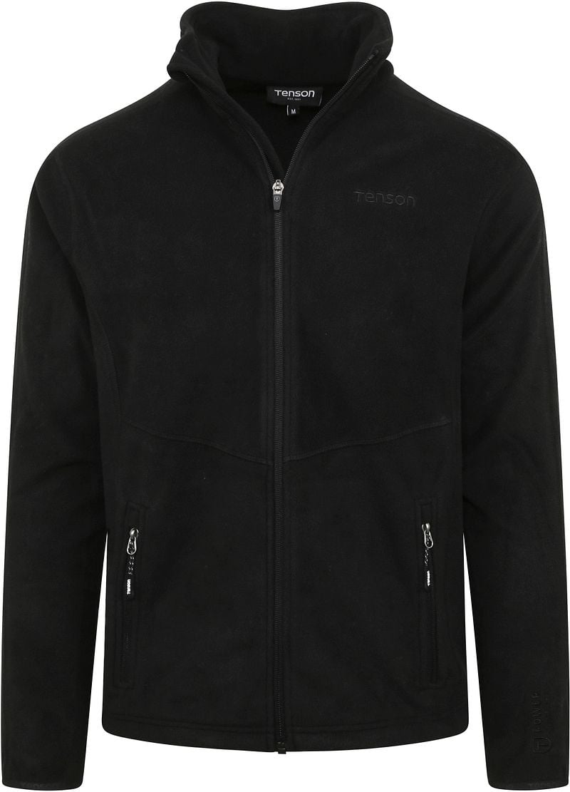 Tenson Miracle Fleece Jacke Schwarz - Größe M von Tenson