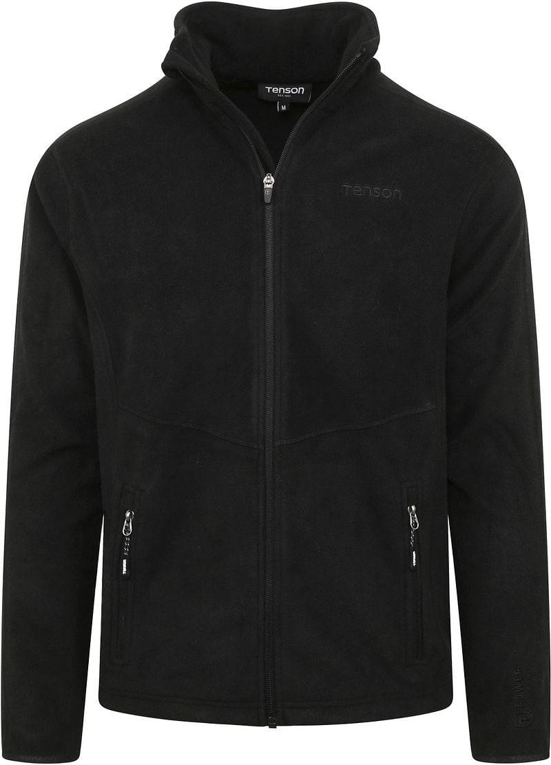 Tenson Miracle Fleece Jacke Schwarz - Größe XXL von Tenson