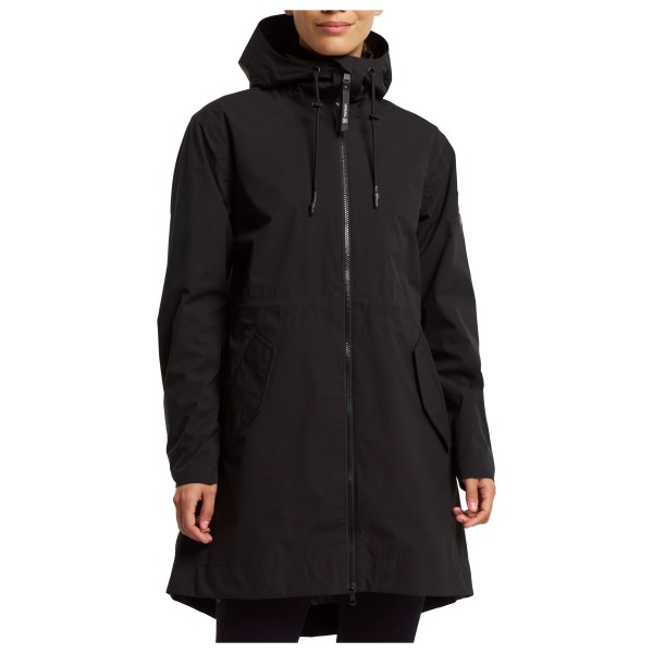 Tenson - Women's Malou Parka - Regenmantel Gr XS schwarz von Tenson