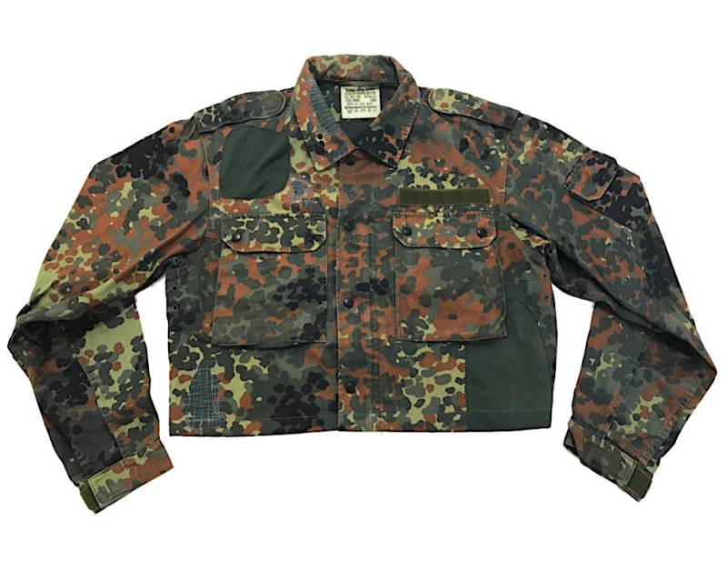 Vintage 90Er Jahre Bundeswehr Flecktarn Camo Patchwork Feldjacke Kurz | Vmg-2 Vintage 90Er Jahre Bundeswehr Flecktarn Camo Patchwork Feldjacke Kurz | Vmg-2 von TenthDayMarket