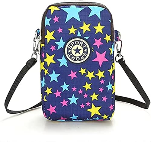 Phone Tasche Damen Handytaschen für Frauen Mini Cross-Body Schultertasche Leicht Multifunktional Handytasche Tasche 17 * 10cm von Teogneot