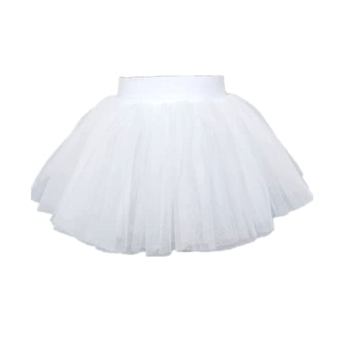 Tutu Damen Rock Tüllrock für Frauen Damen Petticoat Ballet Tanzkleid Unterrock L von Teogneot