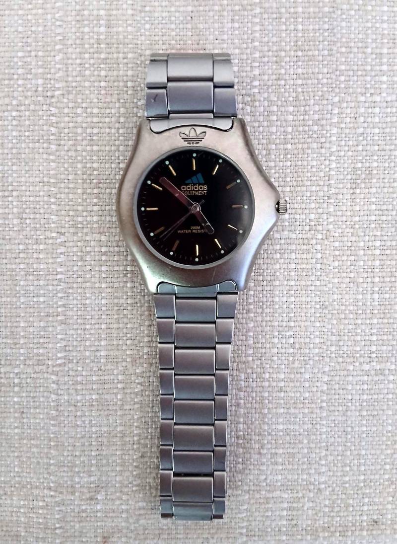Adidas Equipment Vintage Uhr 90Er Jahre von TereziaPearls