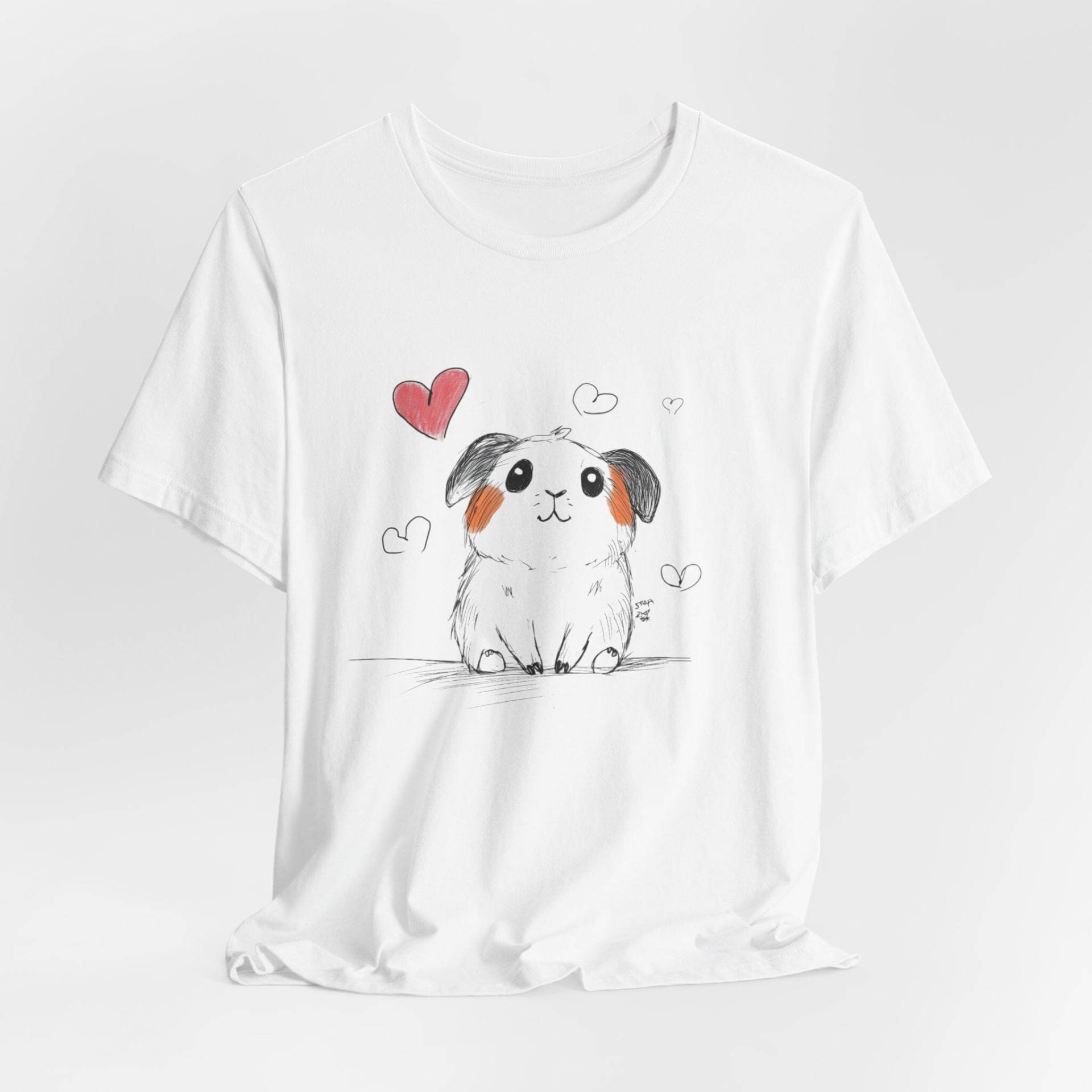 Süßes Meerschweinchen T-Shirt Süßes Meerschweinchen T-Shirt von TerkaZ