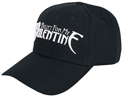 Bullet For My Valentine Logo - Baseball Cap Unisex Cap schwarz 100% Baumwolle Band-Merch, Bands von Bullet For My Valentine