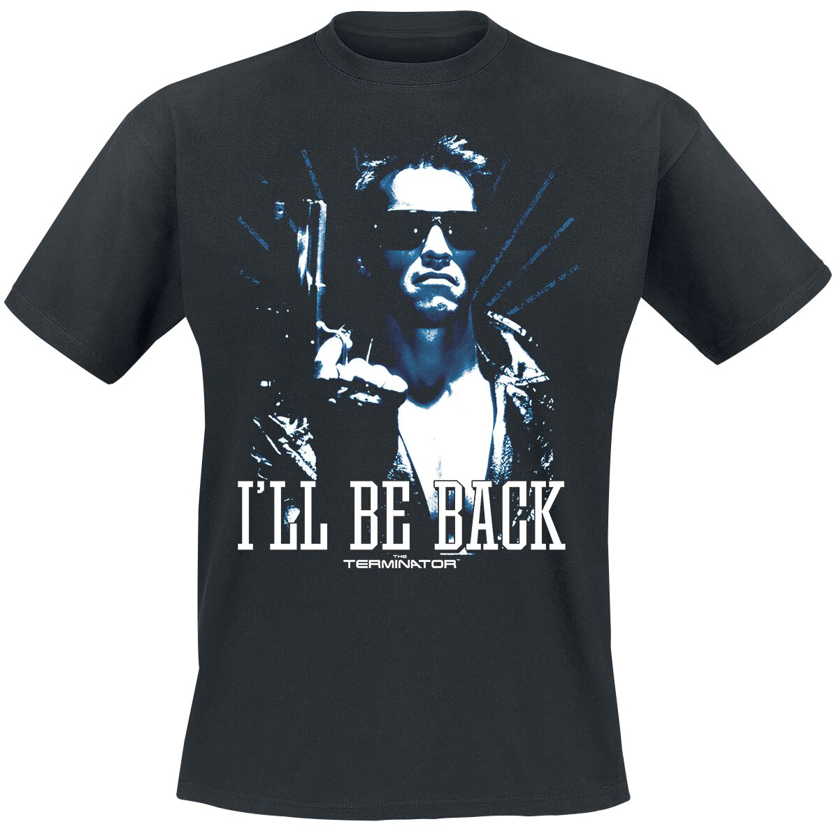 Terminator I'll Be Back T-Shirt schwarz in XXL von Terminator