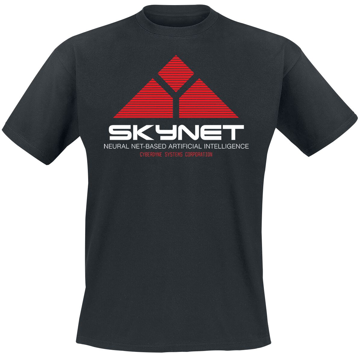 Terminator T-Shirt - Skynet - S bis XXL - für Männer - Größe XL - schwarz  - Lizenzierter Fanartikel von Terminator
