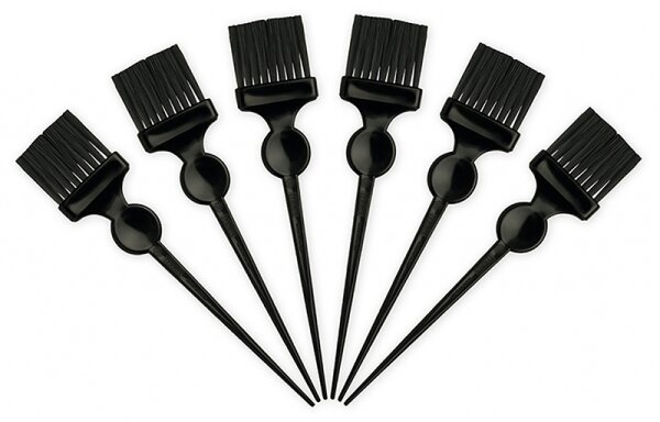 Termix Colorista Black Fiber schwarz klein 6er-Pack von Termix