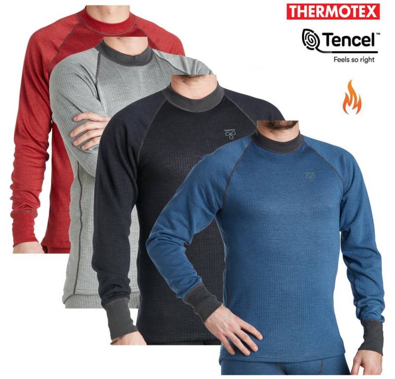 Termozeta Funktionsshirt TERMO - Original 2.0 Jumper - gefütterter Thermotex Herren Pullover von Termozeta