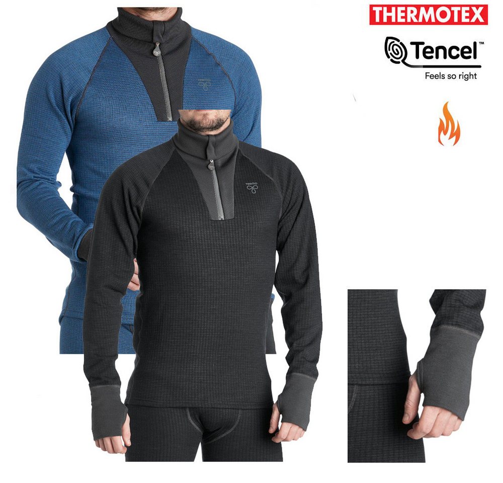 Termozeta Funktionsshirt TERMO - Original 2.0 Roll-neck with zip -Termotex Herren Pullover von Termozeta