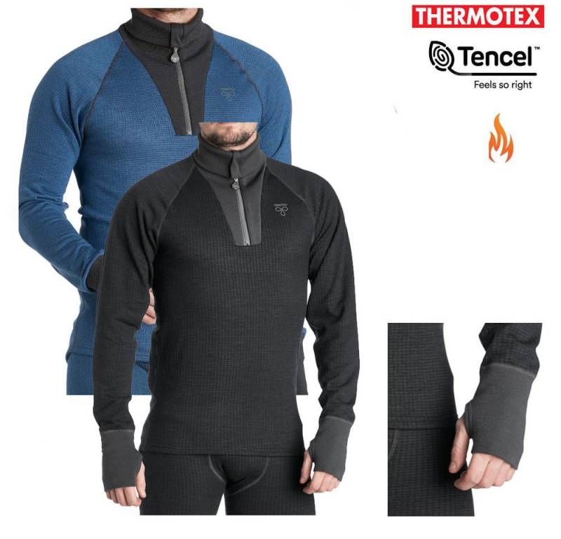 Termozeta Funktionsshirt TERMO - Original 2.0 Roll-neck with zip -Termotex Herren Pullover von Termozeta