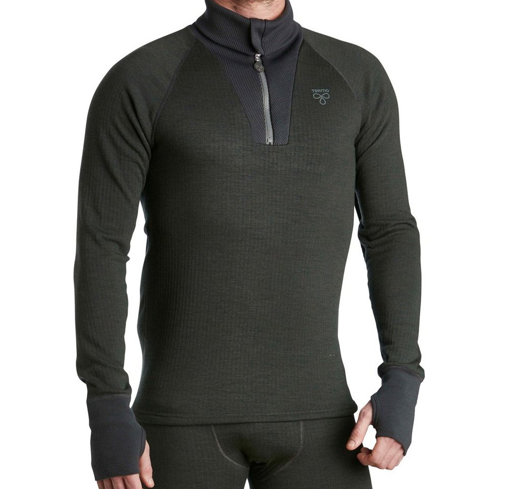 Termozeta Funktionsshirt TERMO - Wool Original 2.0 Roll-neck - Merino Herren Zipper Pullover von Termozeta