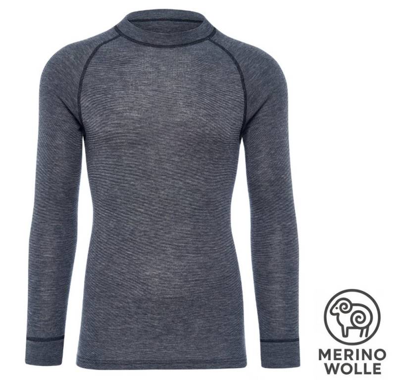 Termozeta Funktionsshirt THERMOWAVE - Herren Merino Warm Active Long Sleeve Shirt Longshirt von Termozeta