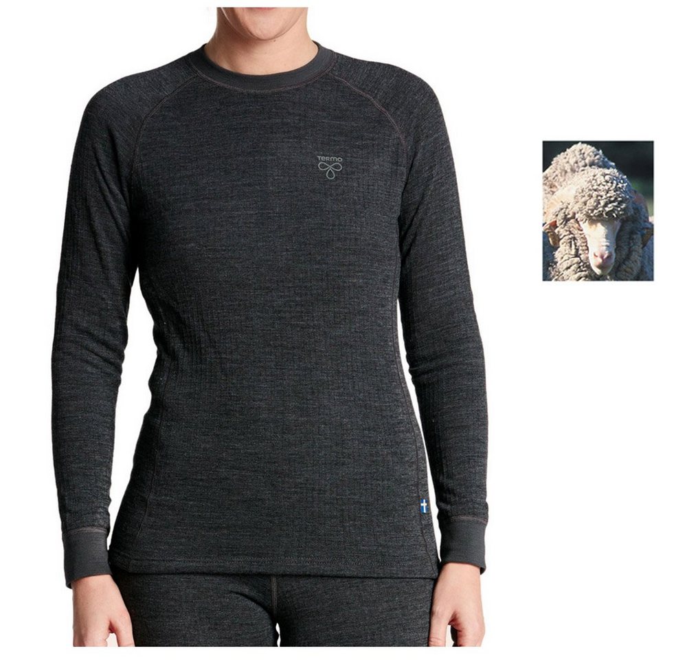 Termozeta Langarmshirt TERMO - Wool Original 2.0 Jumper- Merino Damen Longshirt Pullover von Termozeta
