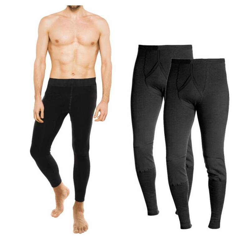 Termozeta Trainingstights SMARTTEX - Funktionsunterhose lange Hose Polar Mikrofaser 2er Pack von Termozeta