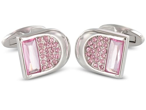 TEROON Prestige Manschettenknöpfe Zirkonia rosa TEROON Prestige Manschettenknöpfe Zirkonia rosa von TEROON