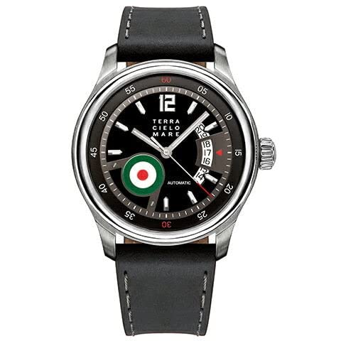 TCM Terra Cielo Mare orologio uomo Asso 1 Antimagnetico 46mm automatico acciaio TC7002AC3PA von Terra Cielo Mare