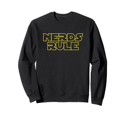 Nerds Rule: Lustiges Sci-Fi-Nerd-Geschenk für Männer, Frauen und Kinder Sweatshirt von Terra Firma
