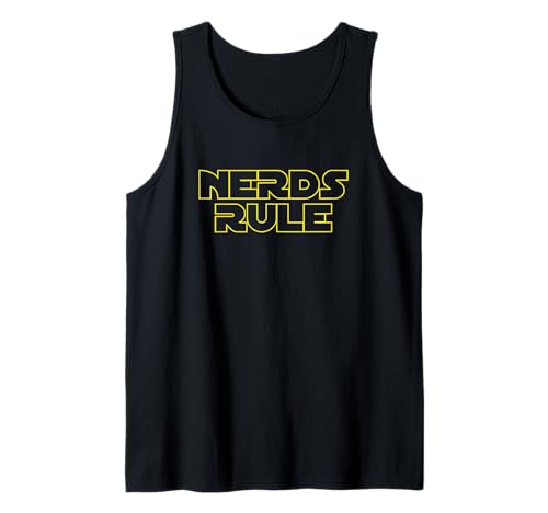 Nerds Rule: Lustiges Sci-Fi-Nerd-Geschenk für Männer, Frauen und Kinder Tank Top Nerds Rule: Lustiges Sci-Fi-Nerd-Geschenk für Männer, Frauen und Kinder Tank Top von Terra Firma