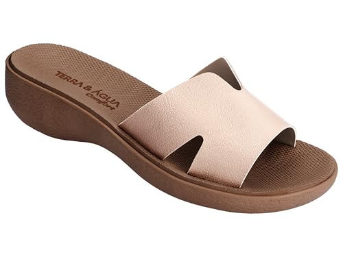 TERRA & ÁGUA SANDALE, Bronze Caramel, 38.5 EU TERRA & ÁGUA SANDALE, Bronze Caramel, 38.5 EU von Terra & Agua