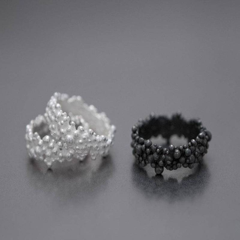 sterling Silver Ring - Handgemachter Ring Minimalist Schmuck Unikate Geschenk Für Sie Verlobungsring Beste Freundin sterling Silver Ring - Handgemachter Ring Minimalist Schmuck Unikate Geschenk Für Sie Verlobungsring Beste Freundin von TerraRecognita