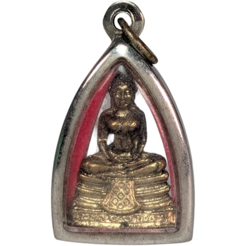 Terrapin Trading 1 x thailändischer buddhistischer Amulett-Anhänger Thailand von Terrapin Trading