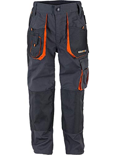 Terratrend Job Robuste Kinder-Bundhose in grau,Gr.128 von Terratrend Job