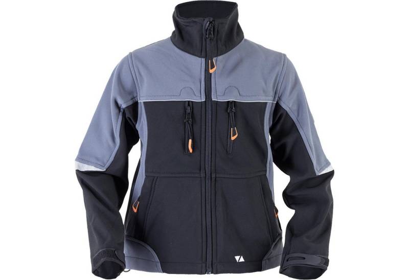 Terratrend Job Softshelljacke Kinder-Softshelljacke schwarz/grau von Terratrend Job