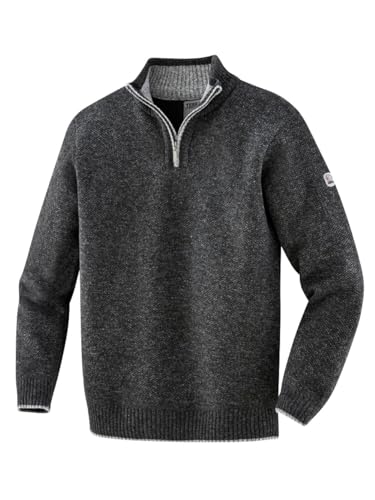 Terrax Workware Herren Stricktroyer schwarz Melange (XXL) von Terrax Workware