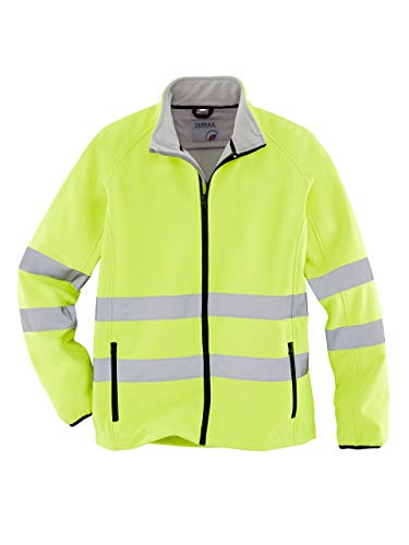 Terrax Workware Softshell-Warnschutzjacke neon gelb (XXL) von Terrax Workware