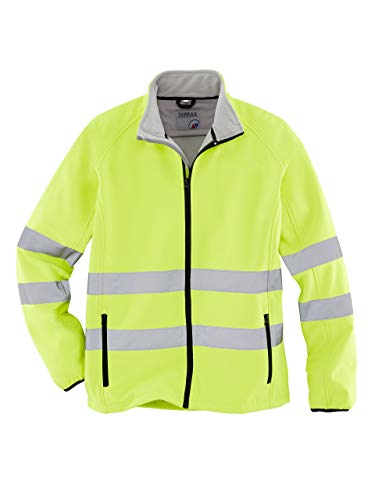 Terrax Workware Softshell-Warnschutzjacke neon gelb (XXL) von Terrax Workware