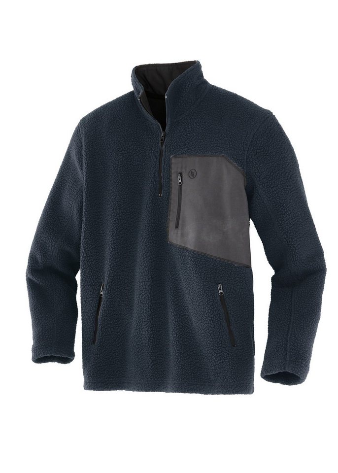 Terrax Workwear Sweatshirt Terrax Webpelz/Faserpelz Troyer 80615 von Terrax Workwear