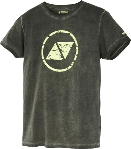 Terrax Workwear T-Shirt Dunkelgrün/Limette-4XL Terrax Workwear T-Shirt Dunkelgrün/Limette-4XL von Terrax Workwear